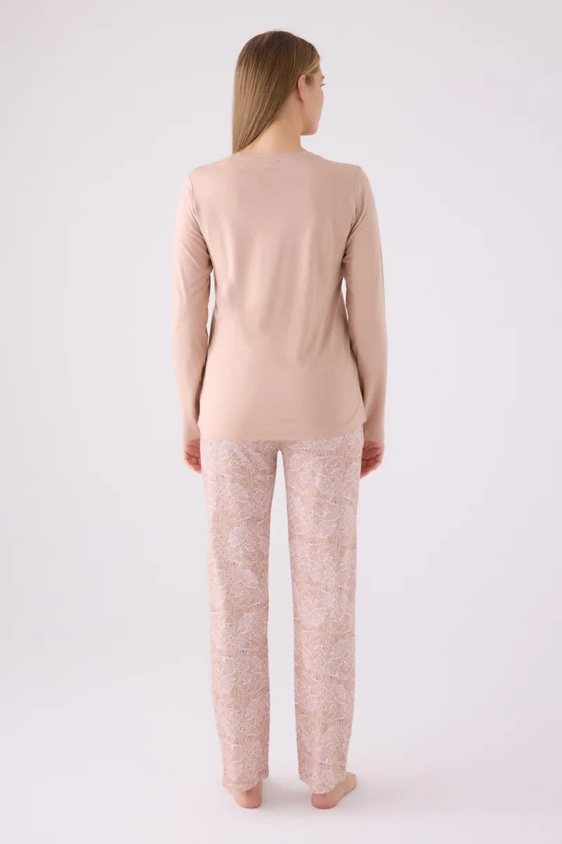 pierre cardin Double Pajama Set Mink - Supreme - 2 Piece Set