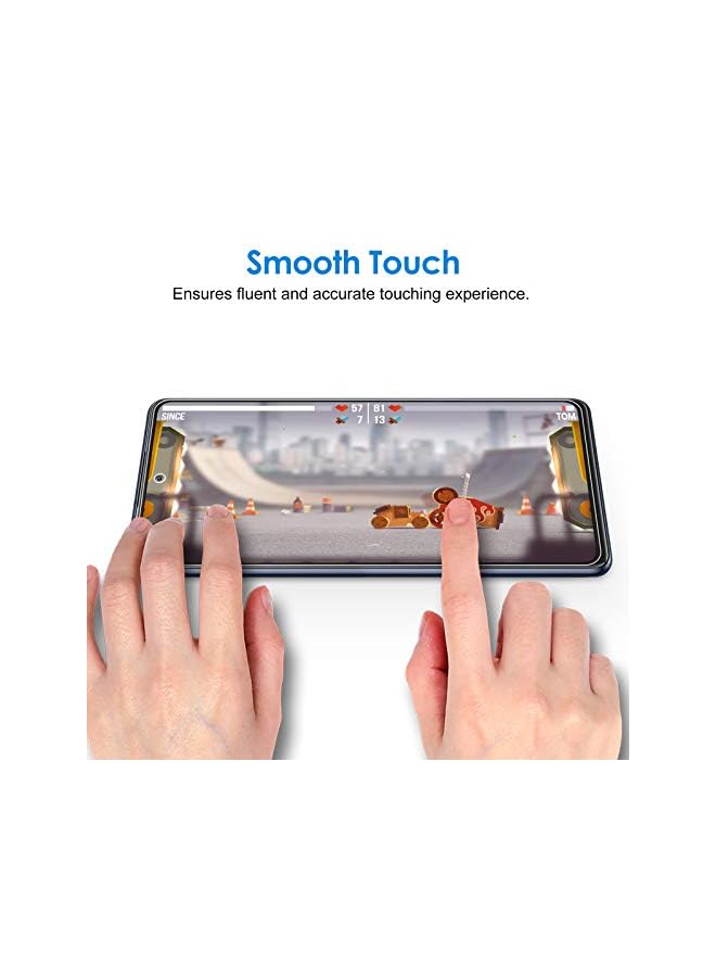 Jetech Screen Protector for Samsung Galaxy S20 FE 6.5-Inch, Tempered Glass Film, 3-Pack - Image 5