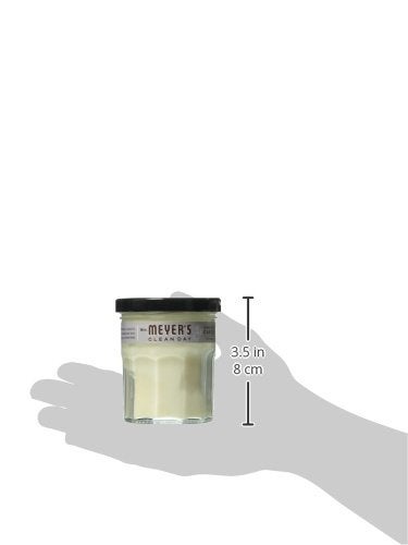 MRS. MEYER'S CLEAN DAY Soy Aromatherapy Candle, 25 Hour Burn Time, Made with Soy Wax and Essential Oils, Lavender, 4.9 oz - Image 3