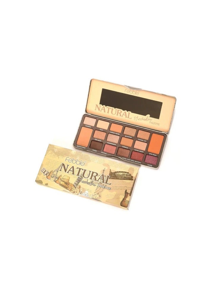 febble natural eyeshadow palette 16 color - Image 2