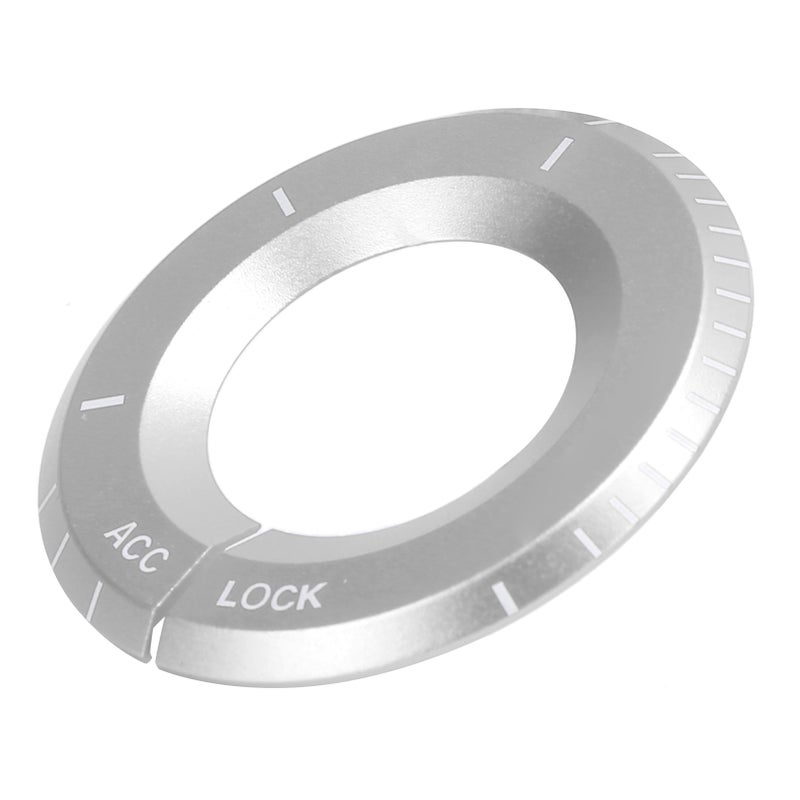 Ignition Switch Decorative Ring Auto Accessory Replacement for MercedesBenz A CClass(Silver ) - Image 4