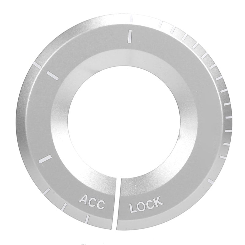 Ignition Switch Decorative Ring Auto Accessory Replacement for MercedesBenz A CClass(Silver ) - Image 1