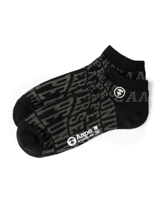 AAPE AAPEUNVS moonface ankle socks