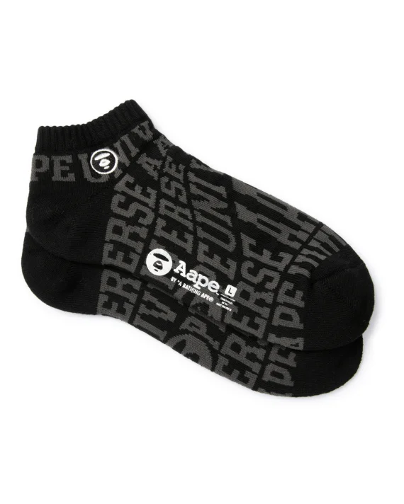 AAPE AAPEUNVS moonface ankle socks
