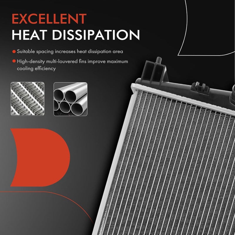 A-Premium Engine Coolant Radiator for Mazda 2 (2011-2014) - Image 5