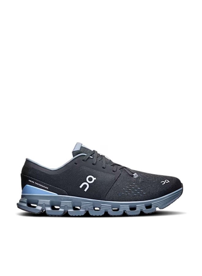 On Cloud X 4 Men’s & Women’s Performance Sneakers – Black Chambray - Image 1