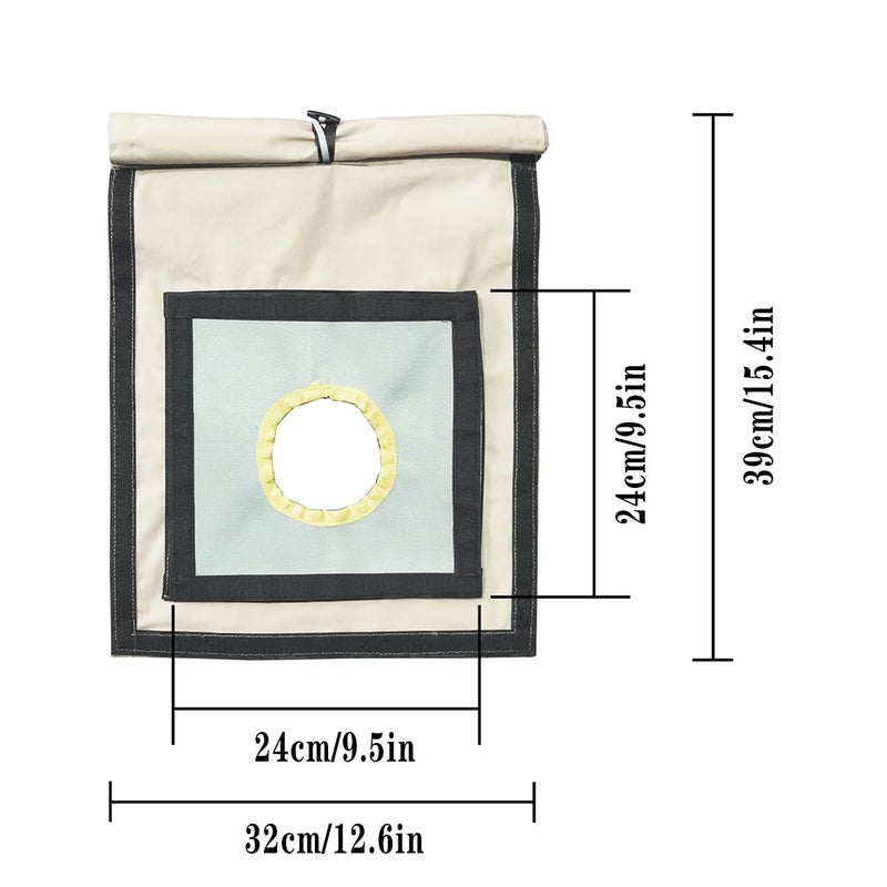 SoloWilder Stove Jack with Rain Flap Canvas Tent Fire Resistant for Canvas Hot Tent Camping - Image 2