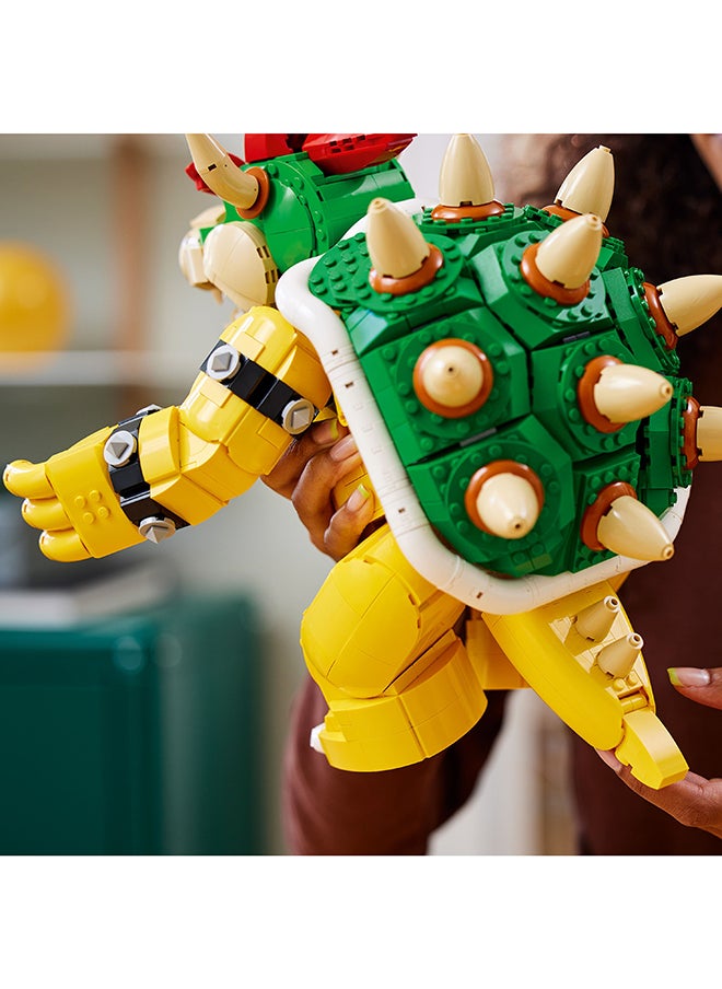 LEGO - Super Mario The Mighty Bowser 71411 Building Kit; Collectible Gift For Adult Fans; Features Button-Activated Head-And-Neck Movement And A Fireball Launcher, Plus A Battle Platform For Display (2,807 Pieces) - Image 1