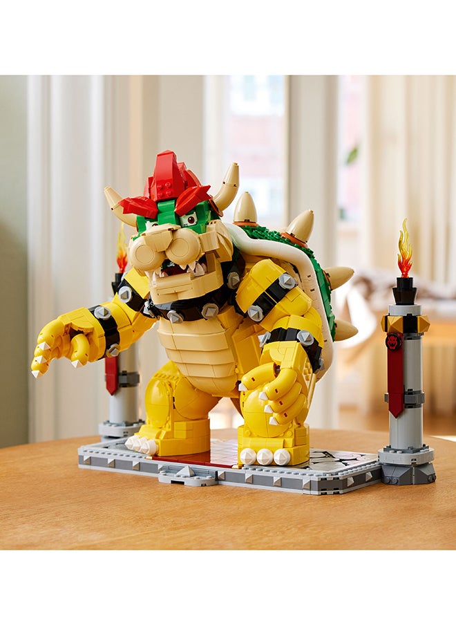 LEGO - Super Mario The Mighty Bowser 71411 Building Kit; Collectible Gift For Adult Fans; Features Button-Activated Head-And-Neck Movement And A Fireball Launcher, Plus A Battle Platform For Display (2,807 Pieces) - Image 1
