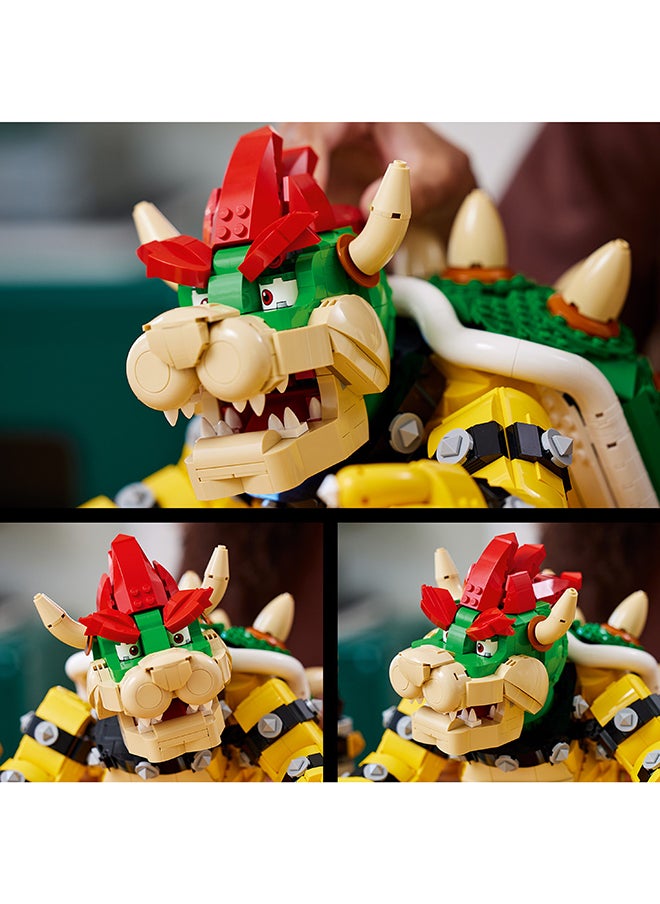 LEGO - Super Mario The Mighty Bowser 71411 Building Kit; Collectible Gift For Adult Fans; Features Button-Activated Head-And-Neck Movement And A Fireball Launcher, Plus A Battle Platform For Display (2,807 Pieces) - Image 1