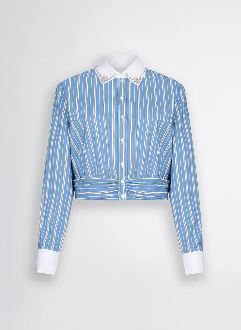 Liu Jo Printed poplin shirt