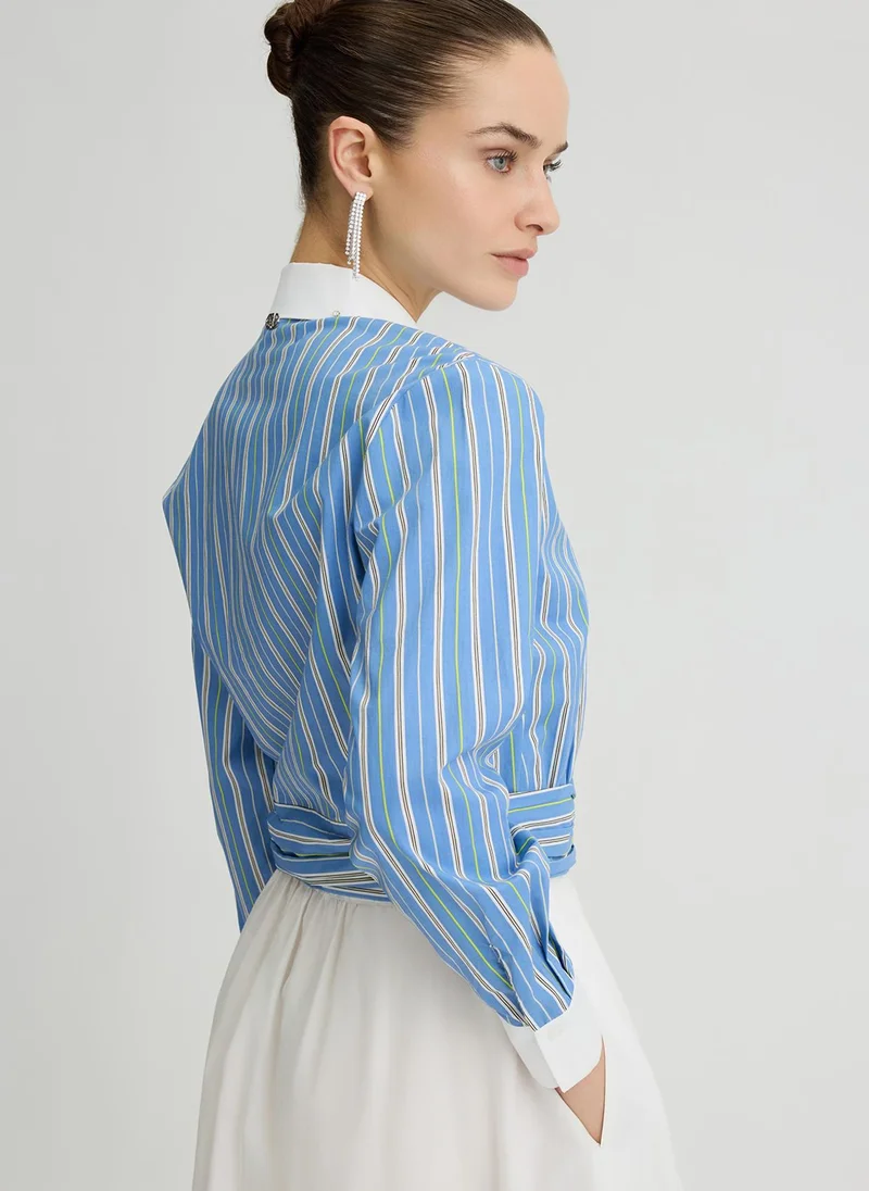 Liu Jo Printed poplin shirt