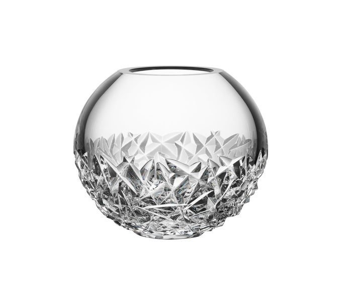 CARAT GLOBE CRYSTAL VASE