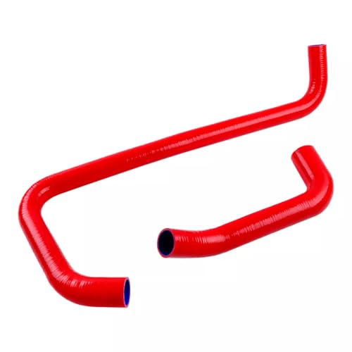 ASYXPCRH Silicone Radiator Coolant Hose Upper and Lower Compatible With Dodge 2009-2020 Ram Pickup 1500 2500 3500 Classic 5.7L V8 Hemi 23605+66844 (red) - Image 3