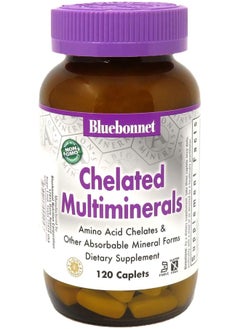 Bluebonnet Nutrition Bluebonnet Nutrition High Potency Chelated Multiminerals 120 Caplets  - Image 1