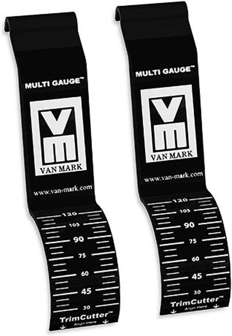 Multi Angle Gauge & Trimcutter Guide - 1 Pair