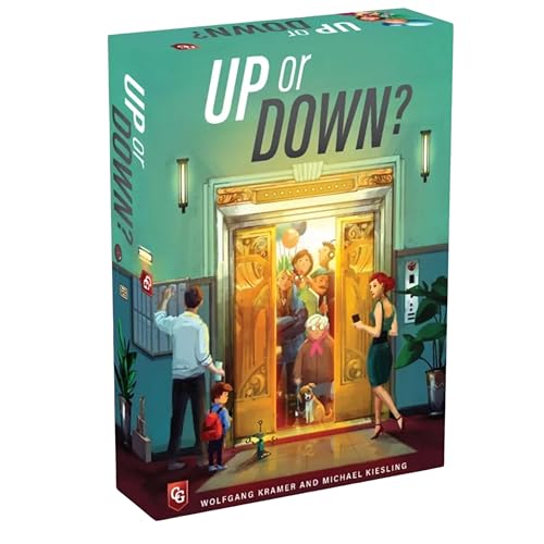 Capstone Games Up or Down Card Game Fun Family Card Game for 26 Players Ages 8 Quick Play EasytoLearn Strategic Card Game for Game Night Fun Card Games for Adults Kids - Image 1