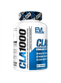 Evlution Conjugated Linoleic Acid CLA Pills - CLA 1000mg Diet Pills to Support Weight Loss Fat Burning Lean Muscle and Faster Metabolism - Stimulant-Free CLA 1000mg Safflower Based Fat Loss Support Pills - 90  - Image 3