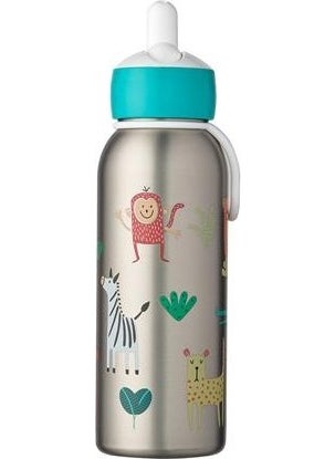 Mepal Insulated Bottle Flip Up Campus Retractable Thermos Water Bottle 350 ml  - Image 1