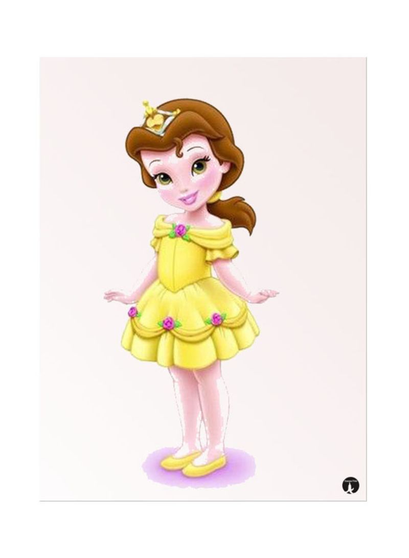 Metal Plate Of Disney Poster Multicolour