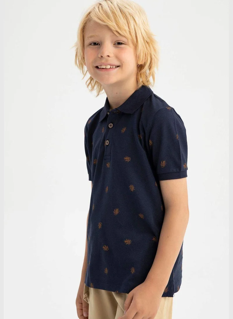 DeFacto Regular Fit Short Sleeve Printed T-Shirt