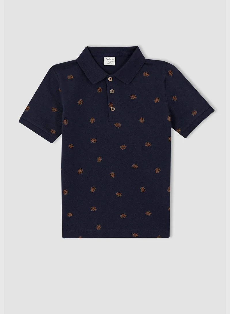 DeFacto Regular Fit Short Sleeve Printed T-Shirt