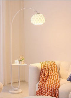 Onelight Modern Petal Tricolor Dimming Floor Lamp With Shelf Versatile Iron Art LED Standing Lamp With Table For Living Room Bedroom Sofa Side Floor Lighting With Shelf 12W  - Image 1