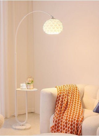 Modern Petal Tricolor Dimming Floor Lamp With Shelf Versatile Iron Art LED Standing Lamp With Table For Living Room Bedroom Sofa Side Floor Lighting With Shelf 12W - pzsku/Z0BA0BBCA864213A1FAEDZ/45/_/1709626944/eefd8a8e-963d-4dbb-9d93-ed6ed3c14e8e