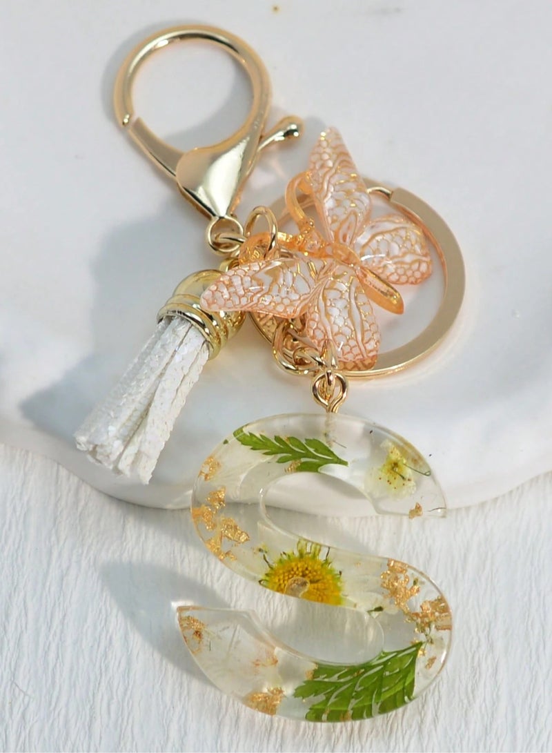 Letter( S ) Keychain