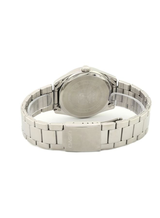 CASIO Men Enticer Analog Watch MTP-1302D-1A1V - 30 mm - Silver - Image 5