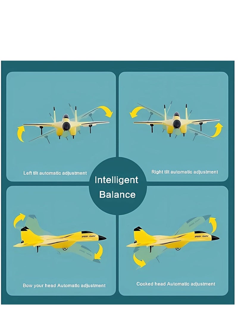 Drone Toys for Kid, Remote Control Aircraft Hobby, Remote Control Aircraft Model, Jet Fighter Stunt Remote Control Aircraft, Remote Control Aircraft Toys, Epp Foam Remote Control Aircraft Glider Fighter Air