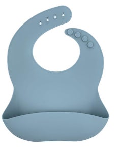 Silicone Waterproof Feeding Bib Food Catcher Bib for Unisex Baby and Toddler Waterproof Adjustable Bpa Free Silicon Feeding Bib