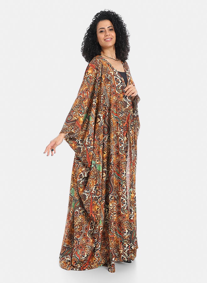 Red Circle cardigan women's patterned - Image 2