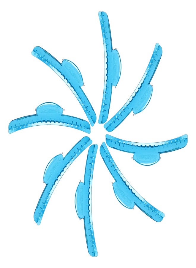 ZIBARBER Finger Wave Clips, 12 PCS Metal Hair Clips, Aluminum Tip Top Wave Clips, Vintage Hairstyle Inspirations for the Classic Woman, Butterfly Blue - Image 4