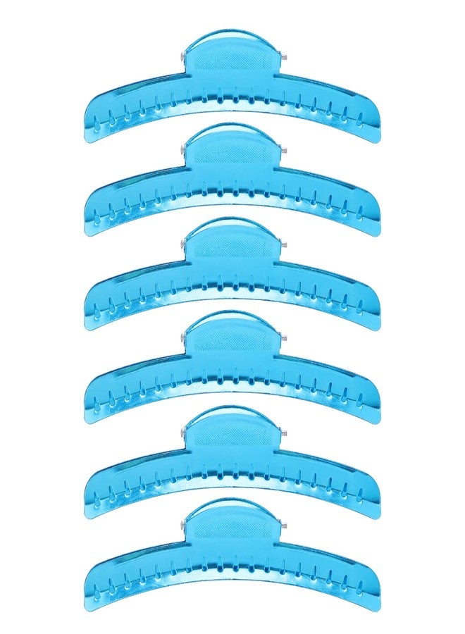 ZIBARBER Finger Wave Clips, 12 PCS Metal Hair Clips, Aluminum Tip Top Wave Clips, Vintage Hairstyle Inspirations for the Classic Woman, Butterfly Blue - Image 2