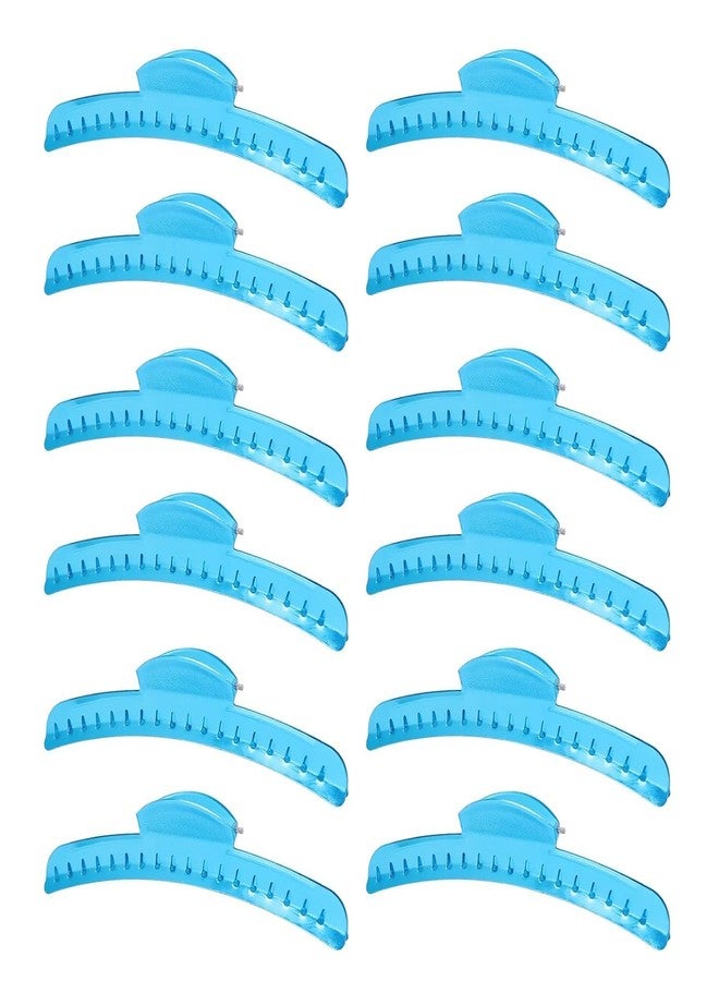 ZIBARBER Finger Wave Clips, 12 PCS Metal Hair Clips, Aluminum Tip Top Wave Clips, Vintage Hairstyle Inspirations for the Classic Woman, Butterfly Blue - Image 1