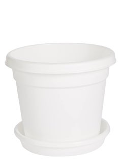 Cosmoplast Plastic Round Flowerpot 6” with Tray-P - pzsku/Z0BA15762300958F4BA62Z/45/_/1721827390/d4c08103-a9d3-46b9-afdd-d2a93532e76d