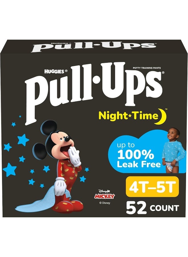 HUGGIES سراويل تدريب الأطفال الذكور لوقت النوم من بول-أب، ملابس داخلية تدريب ليلية - Image 1