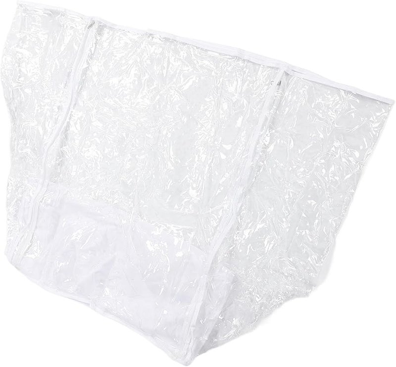 غطية رف صينية PVC شفافة قابلة للطي 10 طبقات للمطبخ والمطعم - Image 3