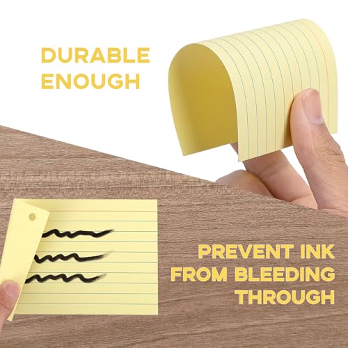 Goefun Colored 3x5 Index Cards with Rings, Goefun Ruled Flashcards 200Pcs, 4 Color Notecards for Studying, Vocabulary Cards, Recipes, Memos, Bookmark, Greetings - Image 4