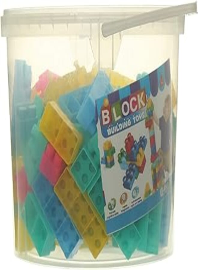 OR Cubes Clear Box for Girls 3 to 10 years - multicolor 
