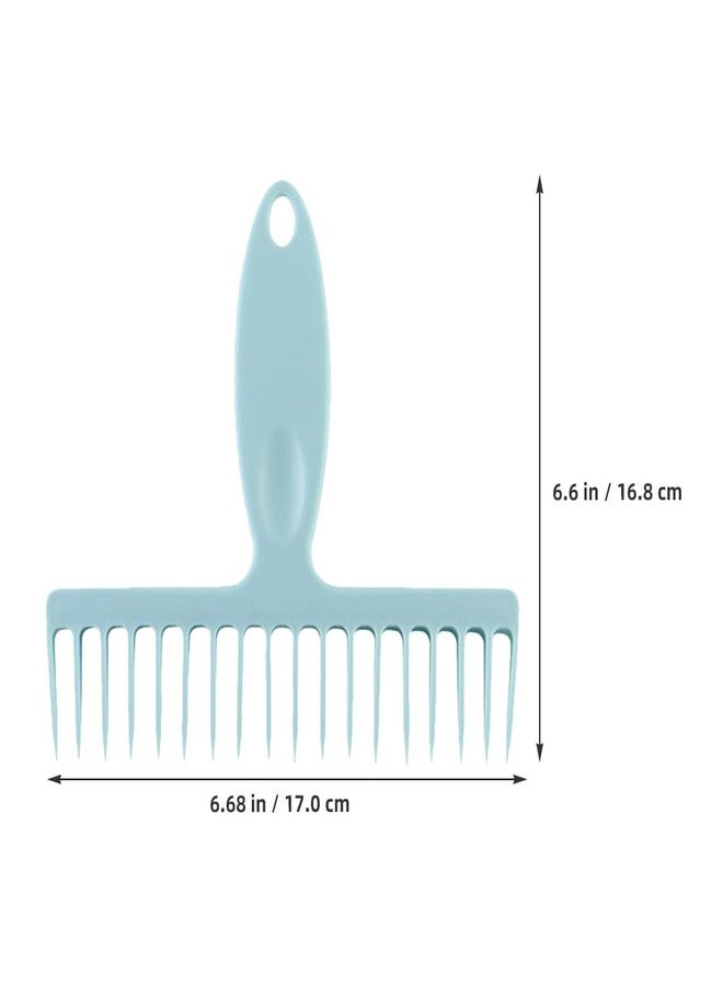VOSAREA 3pcs Delinting Tooth Comb Broom Whisk Broom Multi-use Comb Household Clean Handheld Hair Handheld Cleaning Cleaning Tool for Clean Tool (6.68X6.60X0.12in) - Image 2