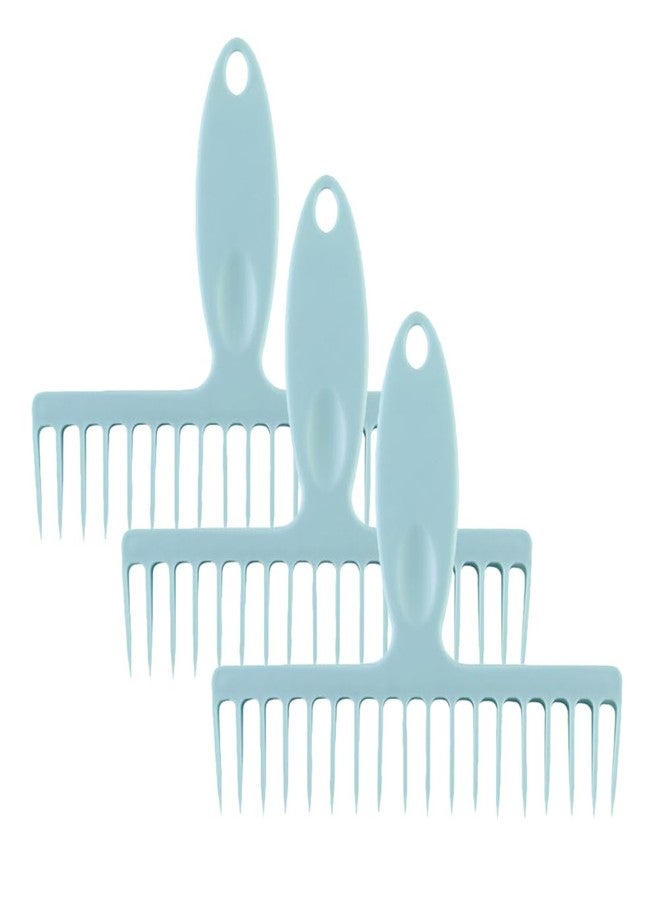 VOSAREA 3pcs Delinting Tooth Comb Broom Whisk Broom Multi-use Comb Household Clean Handheld Hair Handheld Cleaning Cleaning Tool for Clean Tool (6.68X6.60X0.12in) - Image 1