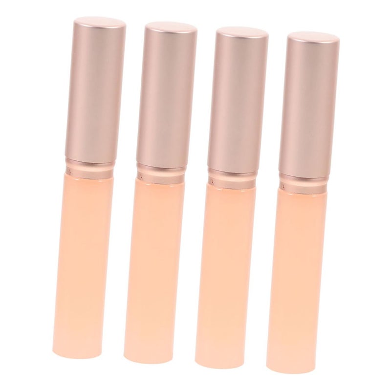 4pcs Convenient Silicone Lip Brush Cap Round Head Makeup Brush for Lips Lipstick Line Travel - Image 1