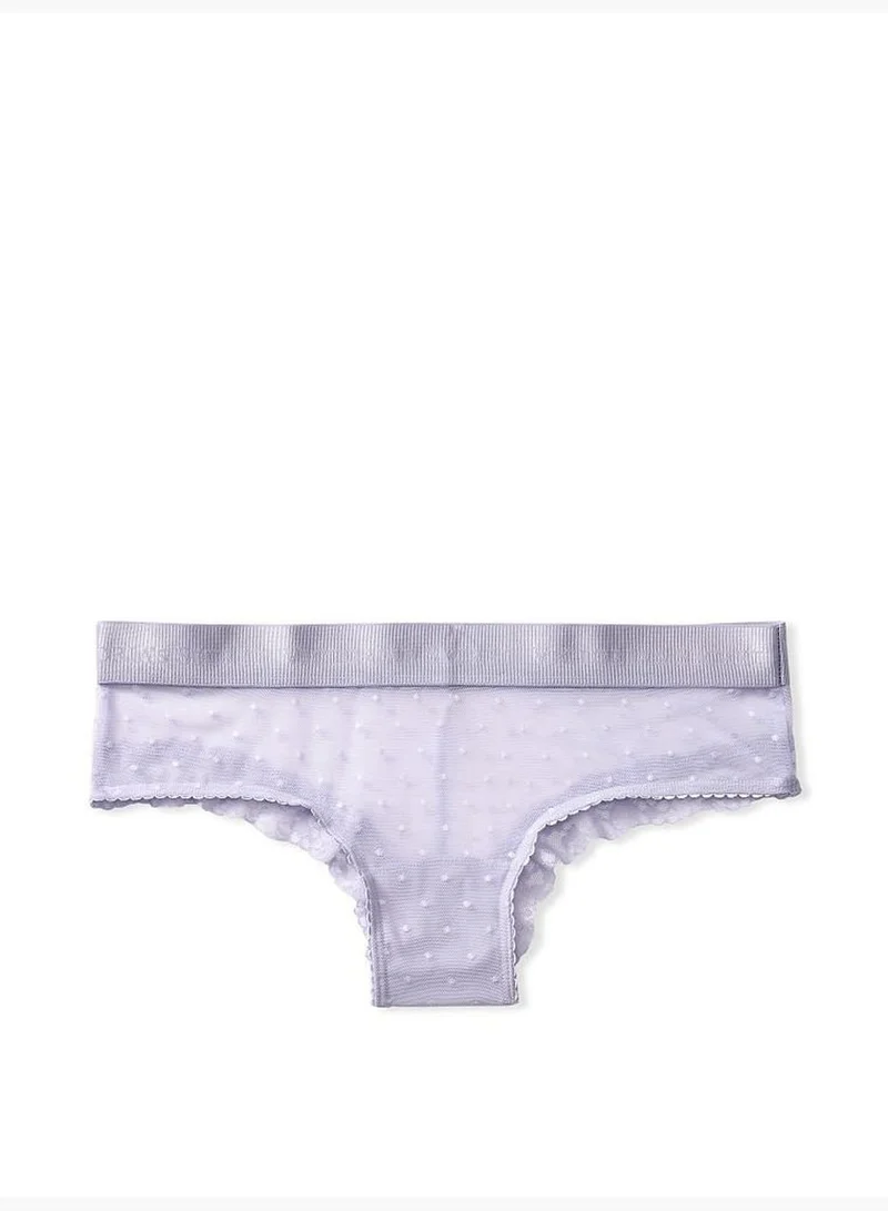 Victoria's Secret Dot & Lace Cheeky Panty