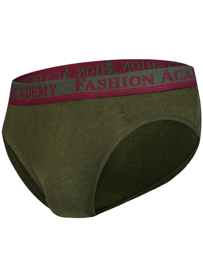 Fashion Academy مجموعة من 3 سراويل داخلية مرنة خارجية للرجال من فاشون أكاديمي، ألوان متنوعة - Image 3