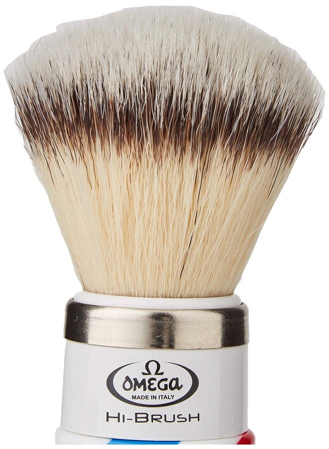 Omega أوميغا 46806 - فرشاة حلاقة ألياف "هاي-بروش"، زرقاء، فواكه - Image 5