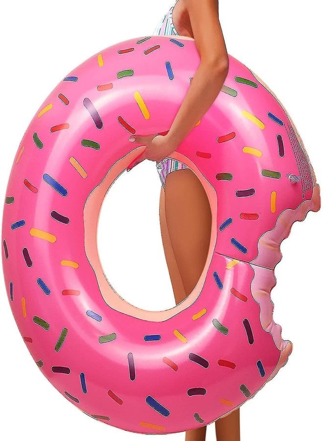 Wizme Inflatable Swimming Pool Floats Tube Swim Ring Donut Bite Swimming Tube/Ring Water Fun Beach Party Pool Toys Floaties for Adult and Kids Pack of 1 - Image 4