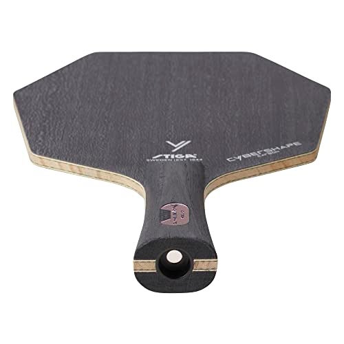 Stiga Cybershape Carbon CWT Table Tennis Blade with Custom Weight Technology I Superior Control, Enhanced Grip for Offensive Play - Master - Black - Image 4