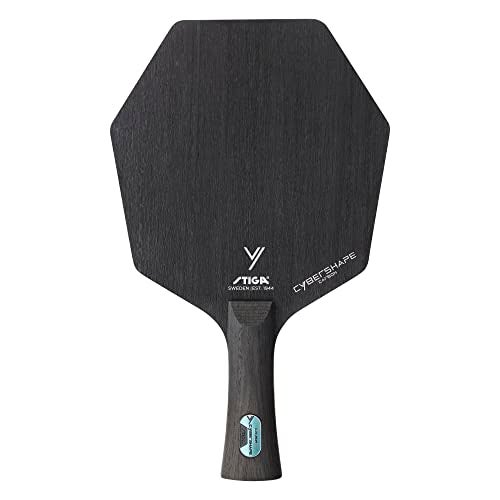 Stiga Cybershape Carbon CWT Table Tennis Blade with Custom Weight Technology I Superior Control, Enhanced Grip for Offensive Play - Master - Black - Image 2